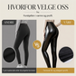 Høytaljede PU-skinnleggings for kvinner