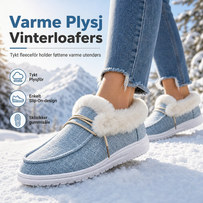 Uformelle vintersko med glideløs passform for kvinner