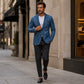 Stilig slim fit-jeansblazer for menn