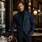 Stilig slim fit-jeansblazer for menn