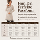 Kvinner uformell rutete lappet strikket kjole