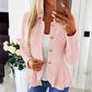 Elegant blazer med volanger og peplum for damer