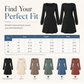Women's Square Neck Babydoll Dress with Pockets