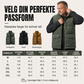 Tykkere cordura-foret vest for menn