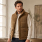 Tykkere cordura-foret vest for menn