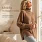 Løst strikket turtleneck-gensere for kvinner