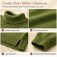 Løst strikket turtleneck-gensere for kvinner