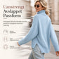 Løst strikket turtleneck-gensere for kvinner