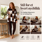 Sett med trykt langermet topp og leggings for kvinner