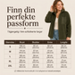 Dame varm glidelåskåpe for vinter