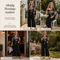 Eleganblomstret Jumpsuit med V-utringning, Vidbeinte Bukser, Midjebånd og Kruslete 3/4-ermer