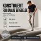 Trendy, herrede jeans med slim-fit og rifter