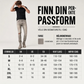 Trendy, herrede jeans med slim-fit og rifter