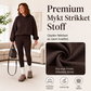 Damer, Vennlig og Koselig Gensere og Tights Sett