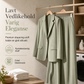 Elegant to-dresses sett med skreddersydd jakke og avslappede vide bukse