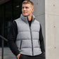 Herre, klassisk vendt krage, polstret vest