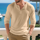 Myk, uformell langermet topp for menn