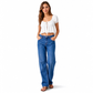 Klassiske rette jeans med stretch for dame
