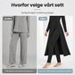 ✨ Enkel hverdagskomfort | 2-delt sett med ribbet, lang topp og slim-fit bukse for kvinner