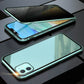 Magnetisk iPhone-deksel med personvernglass og metall