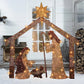 Perfekt Gave-Opplyst julekrybbe
