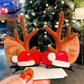 🎄Julesalg 49% avslag - reinsdyrgevir Xmas hårklipp ⚡