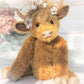 🎁”Hamish“ den høylandskyr med blomster -  håndlaget（Lagerbeholdningen er begrenset）