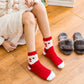 Valg av gave - varme, lodne tegneseriesokker til jul【🎅Begrenset kjøp 1 få 1 gratis💖】
