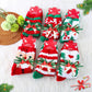 Valg av gave - varme, lodne tegneseriesokker til jul【🎅Begrenset kjøp 1 få 1 gratis💖】