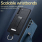 Samsung Luxury Leather Kickstand-etui i skinn med skalerbart håndledd