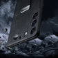 Samsung Luxury Leather Kickstand-etui i skinn med skalerbart håndledd